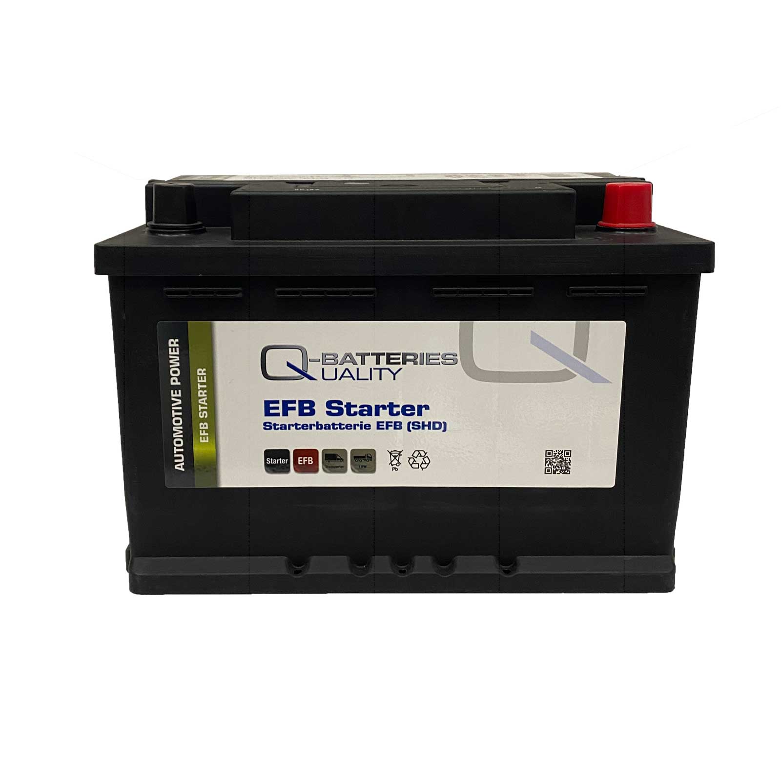 Q-Batteries Starter- und Versorgungsbatterien AGM