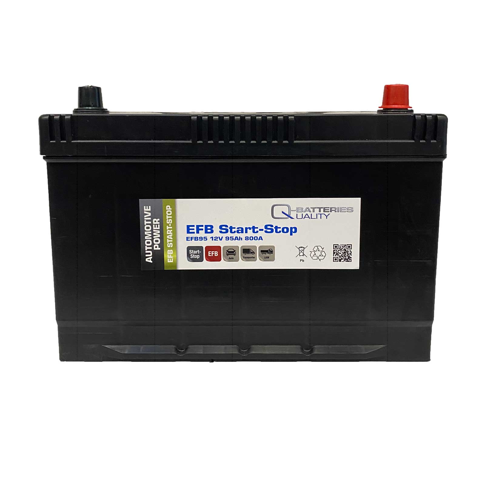 Q-Batteries Starter- und Versorgungsbatterien AGM